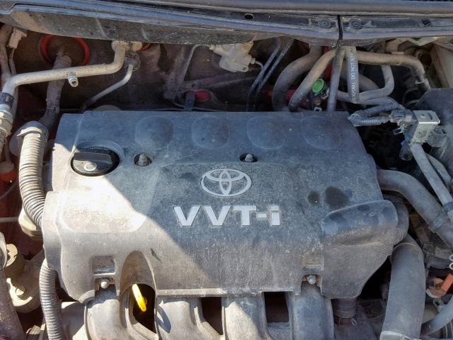 JTKKT624850099878 - 2005 TOYOTA SCION XA RED photo 7