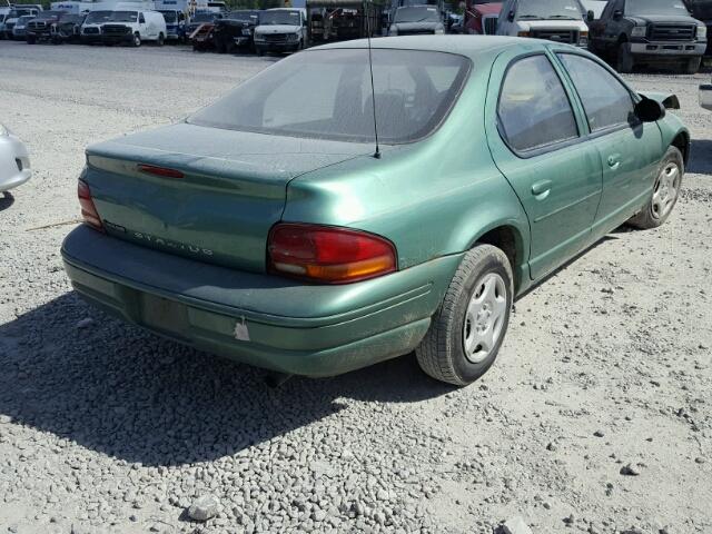 1B3EJ46X8WN313860 - 1998 DODGE STRATUS GREEN photo 4