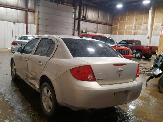 1G1AT58H297226928 - 2009 CHEVROLET COBALT LT TAN photo 3