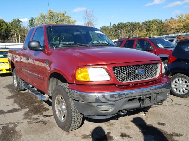 2FTRX18W54CA07011 - 2004 FORD F-150 HERI RED photo 1