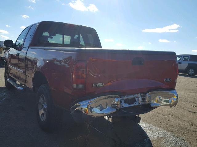 2FTRX18W54CA07011 - 2004 FORD F-150 HERI RED photo 3