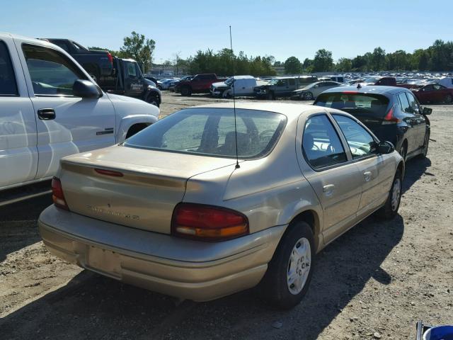 1B3EJ46X8XN604540 - 1999 DODGE STRATUS GOLD photo 4