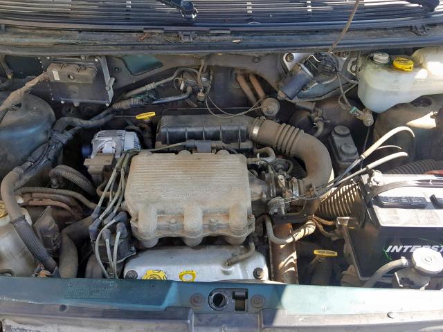 2B4GH4530SR389147 - 1995 DODGE CARAVAN SE GREEN photo 7