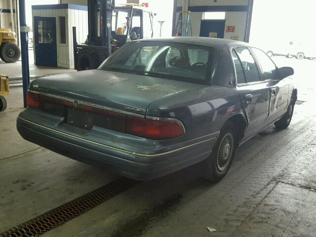 2MELM74W6TX614161 - 1996 MERCURY GRAND MARQ BLUE photo 4