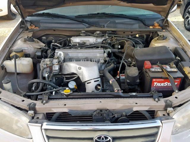 JT2BG22K0Y0416536 - 2000 TOYOTA CAMRY CE GOLD photo 7