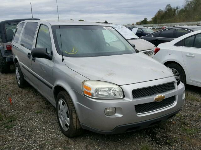 1GNDV23W38D189835 - 2008 CHEVROLET UPLANDER L SILVER photo 1