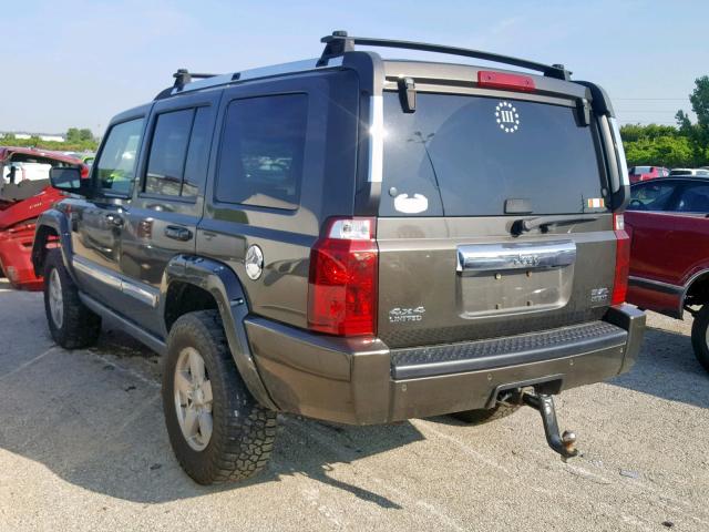 1J8HG58286C319339 - 2006 JEEP COMMANDER 灰色 照片 3