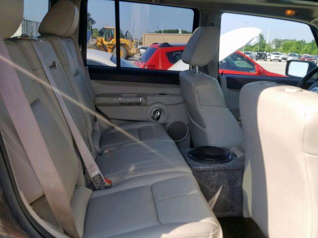 1J8HG58286C319339 - 2006 JEEP COMMANDER 灰色 照片 6