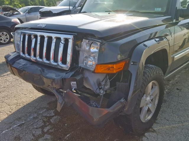 1J8HG58286C319339 - 2006 JEEP COMMANDER 灰色 照片 9