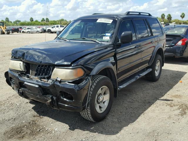 JA4LS21H93J032901 - 2003 MITSUBISHI MONTERO SP BLACK photo 2