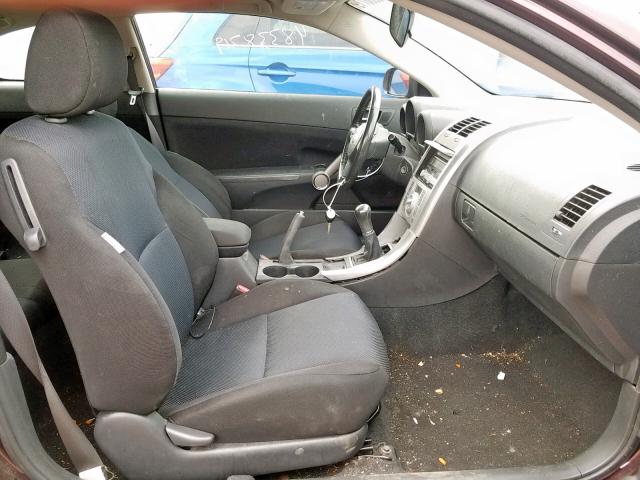 JTKDE3B78A0313337 - 2010 TOYOTA SCION TC ბურგუნდია ფოტო 5