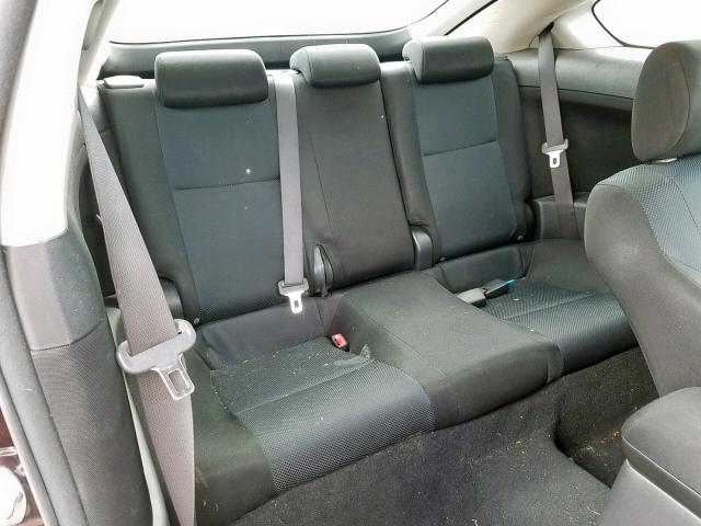 JTKDE3B78A0313337 - 2010 TOYOTA SCION TC ბურგუნდია ფოტო 6