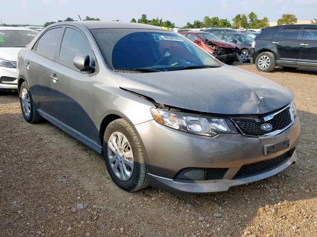 KNAFU4A26C5584298 - 2012 KIA FORTE EX GRAY photo 1