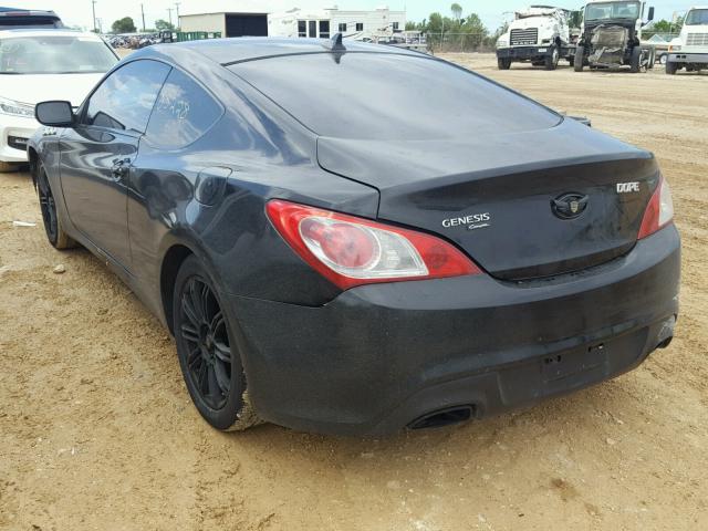 KMHHT6KD9BU045068 - 2011 HYUNDAI GENESIS CO BLACK photo 3