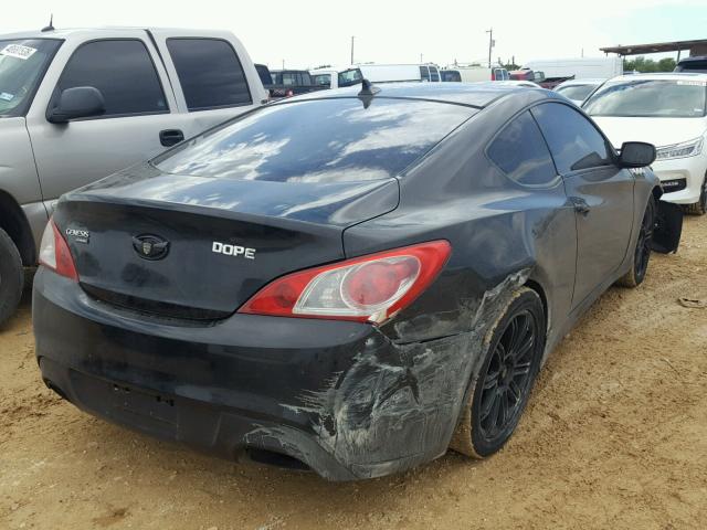 KMHHT6KD9BU045068 - 2011 HYUNDAI GENESIS CO BLACK photo 4