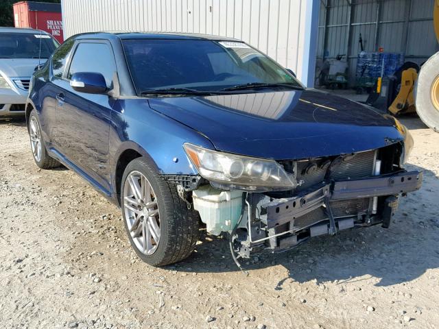 JTKJF5C72B3010838 - 2011 TOYOTA SCION TC ლურჯი ფოტო 1