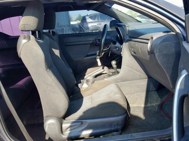 JTKJF5C72B3010838 - 2011 TOYOTA SCION TC ლურჯი ფოტო 5
