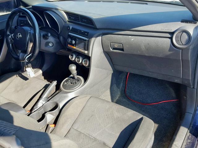 JTKJF5C72B3010838 - 2011 TOYOTA SCION TC ლურჯი ფოტო 9