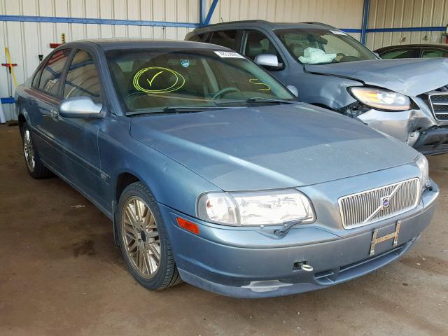 YV1TS92D921279189 - 2002 VOLVO S80 TEAL photo 1