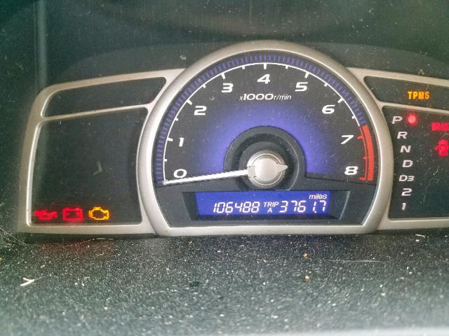 2HGFA1F67AH511180 - 2010 HONDA CIVIC LX-S Boz foto 8