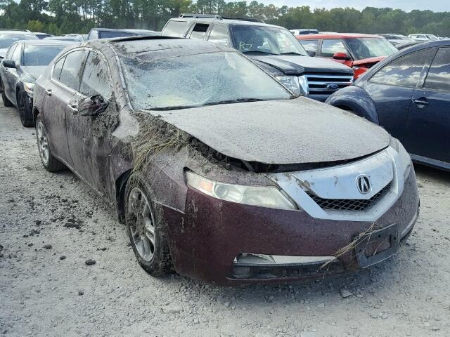 19UUA86599A022927 - 2009 ACURA TL RED photo 1