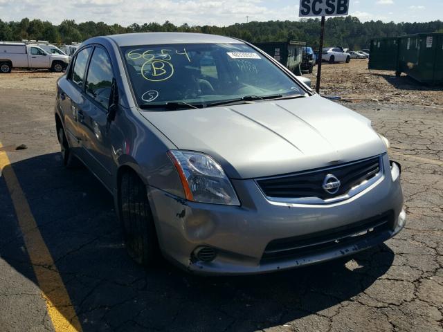 3N1AB6APXBL606654 - 2011 NISSAN SENTRA 2.0 GRAY photo 1