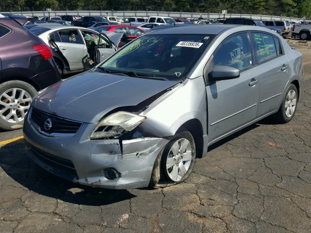 3N1AB6APXBL606654 - 2011 NISSAN SENTRA 2.0 GRAY photo 2