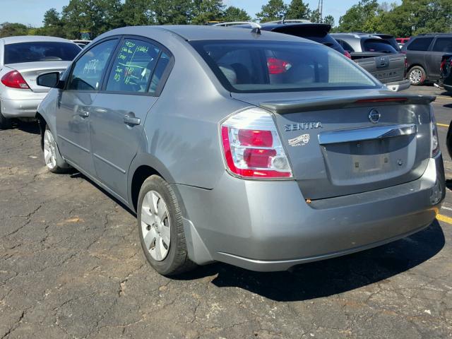 3N1AB6APXBL606654 - 2011 NISSAN SENTRA 2.0 GRAY photo 3