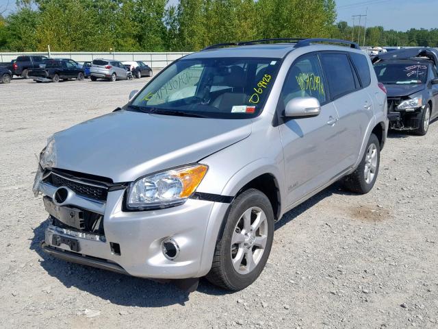 2T3DF4DV2CW251776 - 2012 TOYOTA RAV4 LIMIT SILVER photo 2