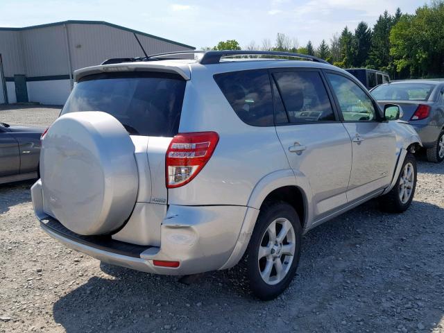 2T3DF4DV2CW251776 - 2012 TOYOTA RAV4 LIMIT SILVER photo 4