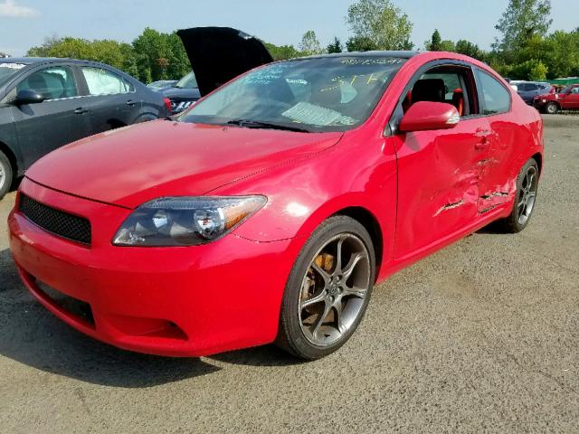 JTKDE177650058996 - 2005 TOYOTA SCION TC წითელი ფოტო 2
