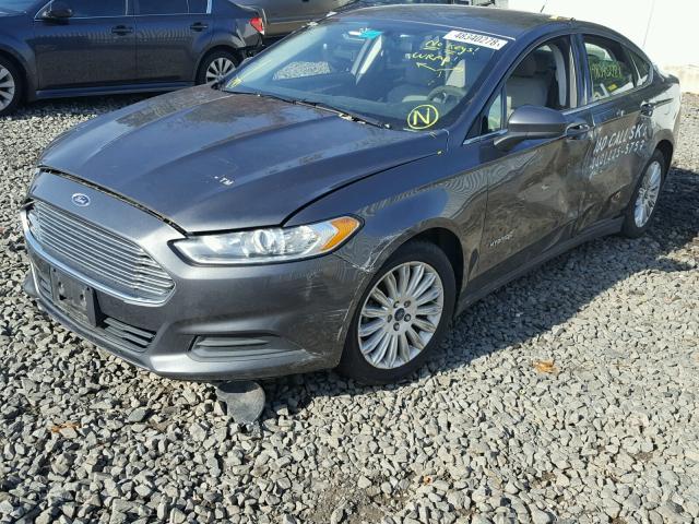 3FA6P0UU0FR287096 - 2015 FORD FUSION S H CHARCOAL photo 2