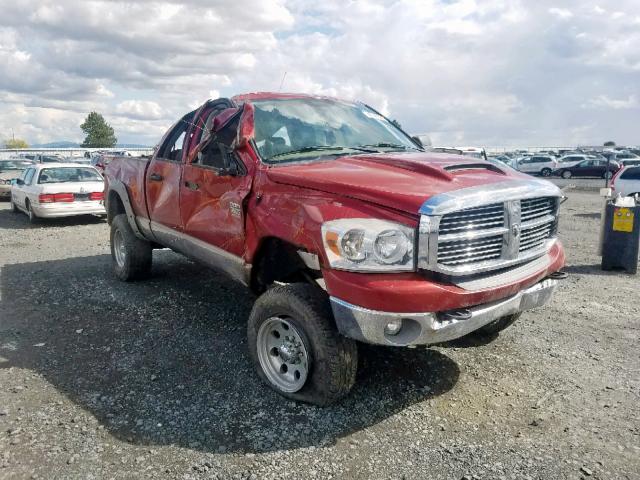 3D7KS28A28G113750 - 2008 DODGE RAM 2500 S ბურგუნდია ფოტო 1