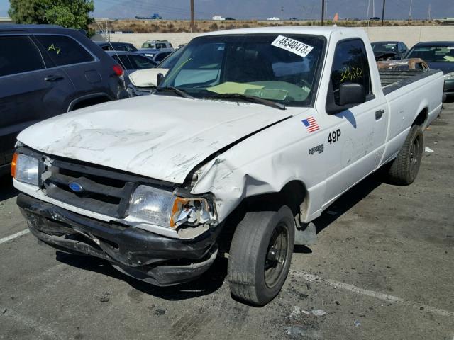 1FTCR10A7TUC37146 - 1996 FORD RANGER WHITE photo 2