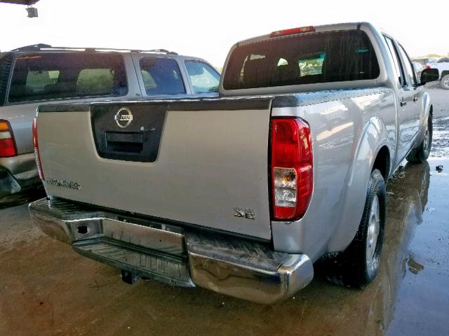 1N6AD09U48C405395 - 2008 NISSAN FRONTIER C SILVER photo 4