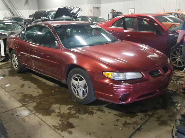 1G2WK52J93F128735 - 2003 PONTIAC GRAND PRIX MAROON photo 1