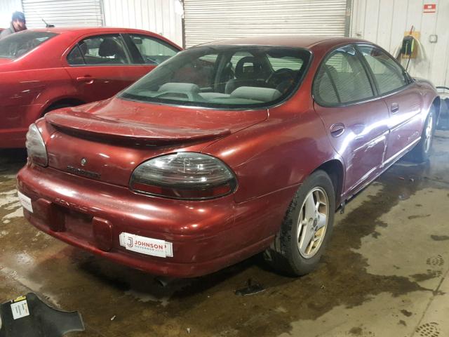 1G2WK52J93F128735 - 2003 PONTIAC GRAND PRIX MAROON photo 4