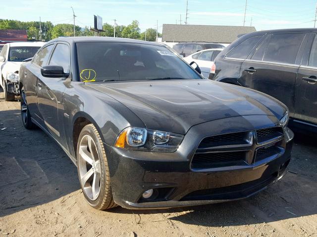 2C3CDXHG8EH219677 - 2014 DODGE CHARGER SX BLACK photo 9