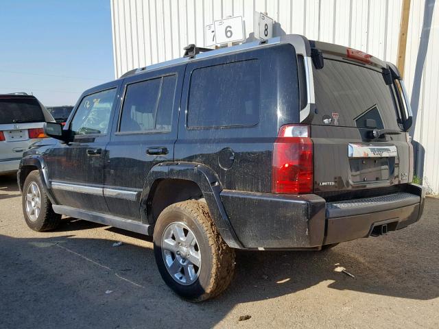 1J8HH58226C332651 - 2006 JEEP COMMANDER შავი ფოტო 3