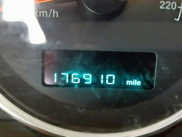 1J8HH58226C332651 - 2006 JEEP COMMANDER შავი ფოტო 8