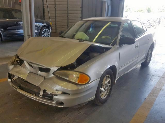 1G2NF52E44M668493 - 2004 PONTIAC GRAND AM S SILVER photo 2