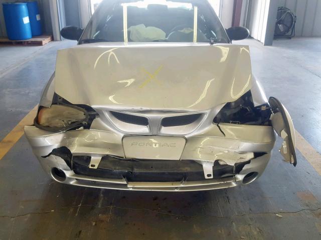 1G2NF52E44M668493 - 2004 PONTIAC GRAND AM S SILVER photo 9