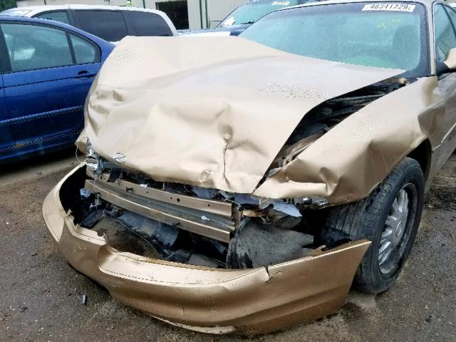1G3WS52K6WF395470 - 1998 OLDSMOBILE INTRIGUE G GOLD photo 10