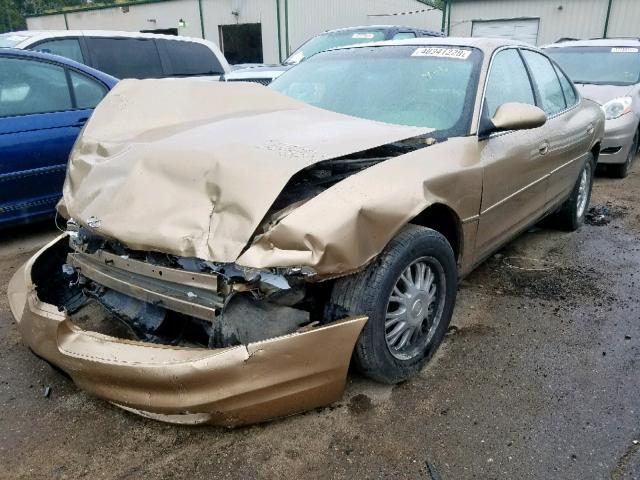 1G3WS52K6WF395470 - 1998 OLDSMOBILE INTRIGUE G GOLD photo 2
