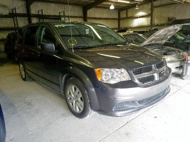 2C4RDGBG7GR383806 - 2016 DODGE GRAND CARA GRAY photo 1