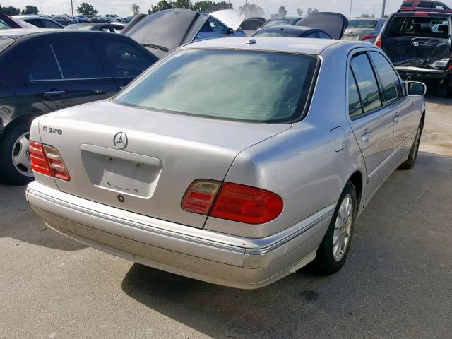 WDBJF65J31B188492 - 2001 MERCEDES-BENZ E 320 SILVER photo 4