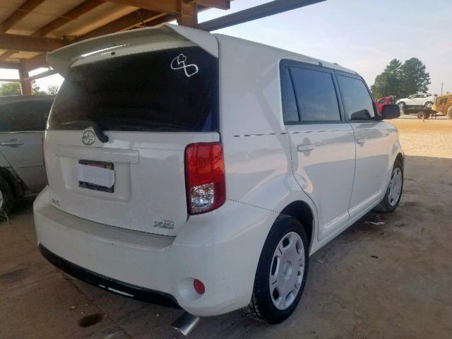 JTLZE4FE8DJ047123 - 2013 TOYOTA SCION XB Ақ фото 4