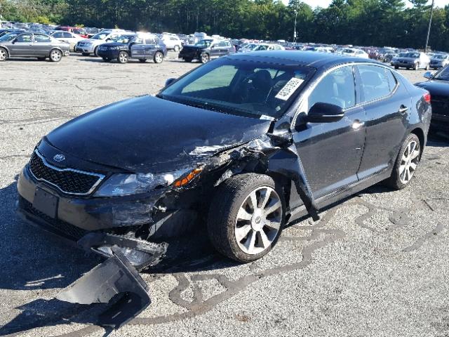 5XXGR4A64DG127028 - 2013 KIA OPTIMA SX BLACK photo 2