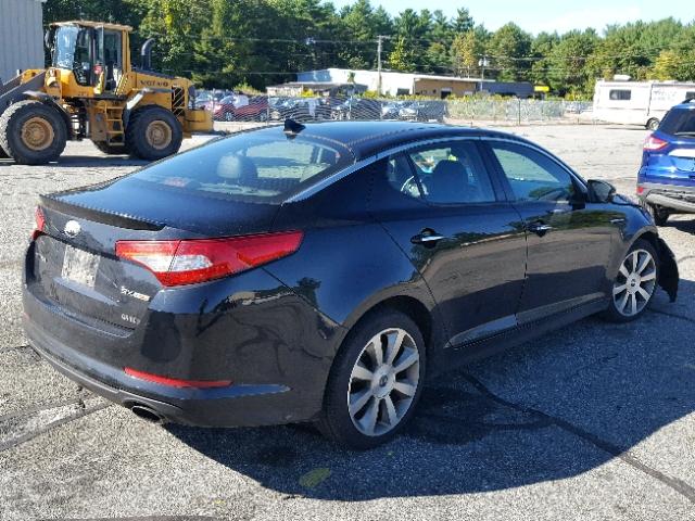 5XXGR4A64DG127028 - 2013 KIA OPTIMA SX BLACK photo 4