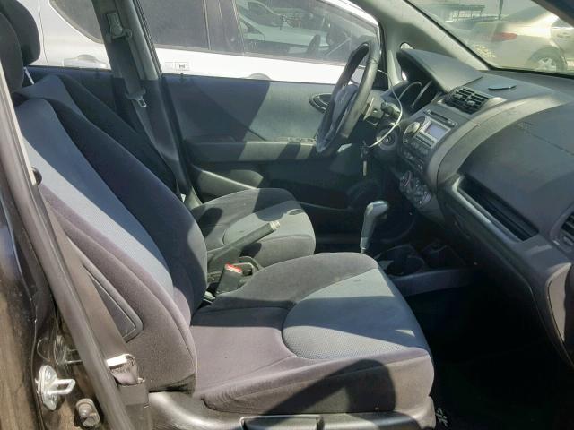 JHMGD38667S012454 - 2007 HONDA FIT S 黑色 照片 5